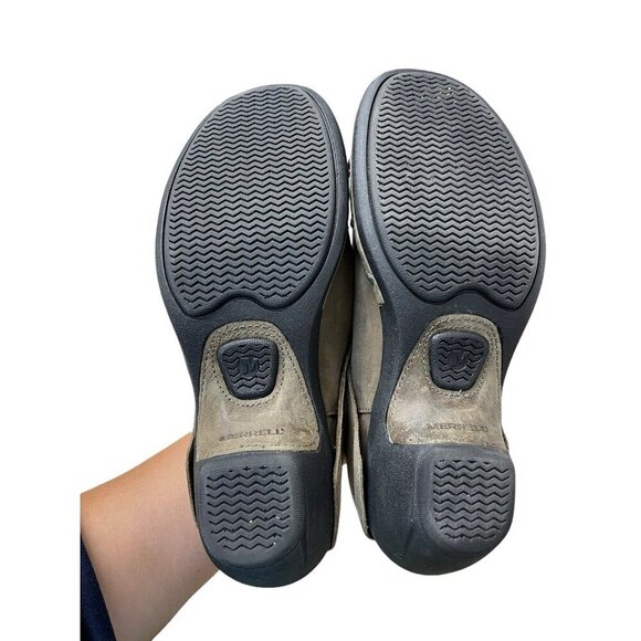 Merrell Drizzle Leather Mules Clogs Women's 8.5 Brown - Picture 9 of 10